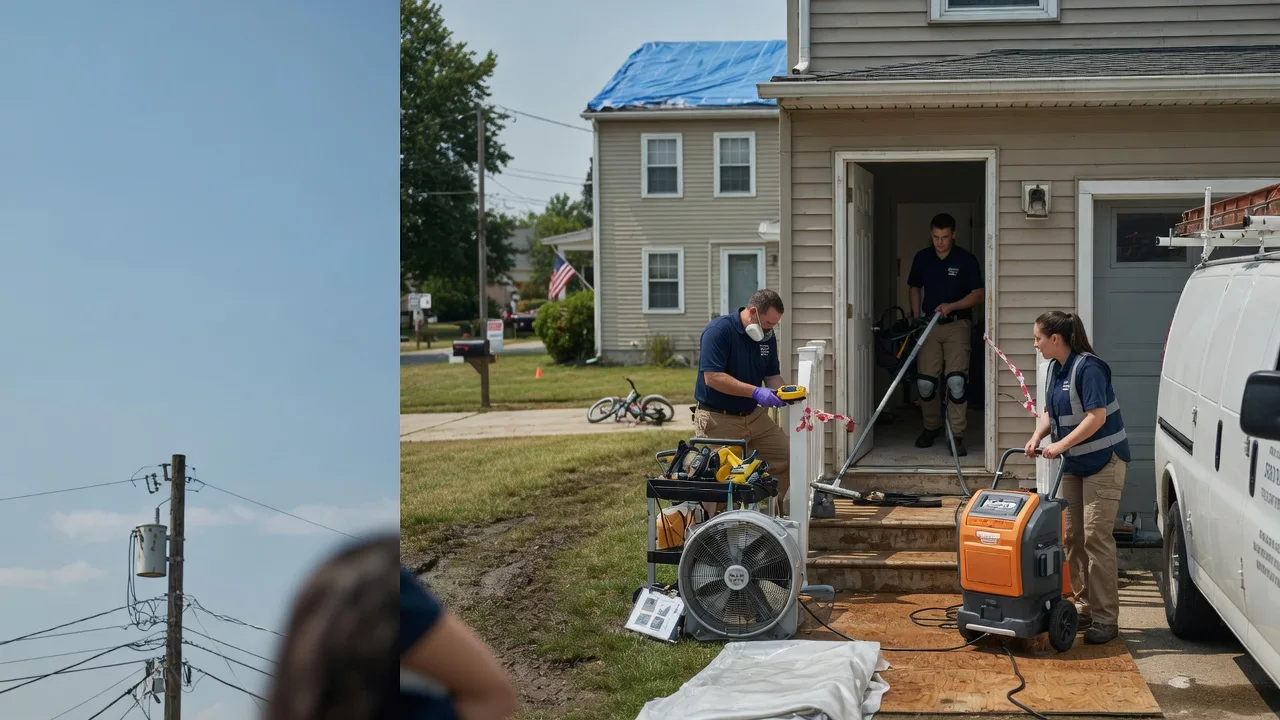Water Damage Repair in Coral, MI near me